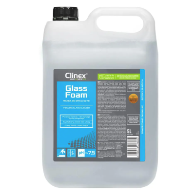 CLINEX 77-688 Glass Foam Pianka do mycia szyb luster BEZ SMUG 5L