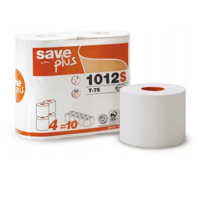 Papier toaletowy ekologiczny Celtex Save Plus - 10 x 4 rolki