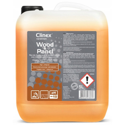 CLINEX 77-690 Wood Panel Płyn do mycia paneli podłóg drewnianych 5L