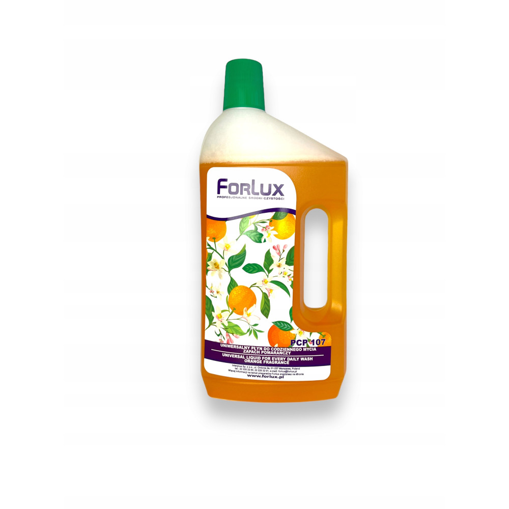 FORLUX PCP 107 Uniwersalny płyn do mycia powierzchni i podłóg Pomarańcza 1L