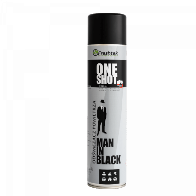 ONE SHOT Odświeżacz powietrza zapach MAN IN BLACK 600 ml